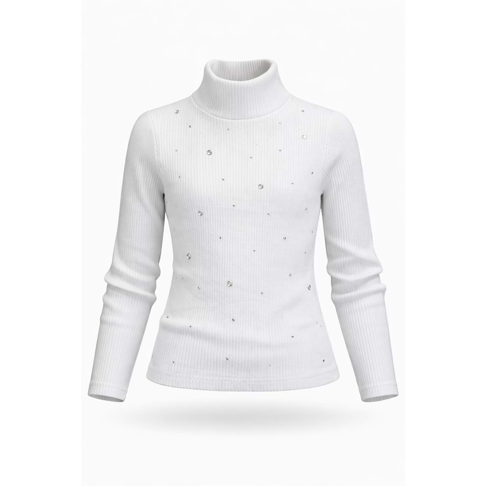 Kız Çocuk Balıkçı Baharlık Kaşkorse Bluz Zımba Detay