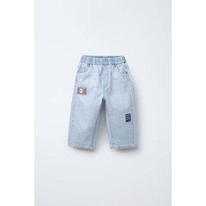 Arma Detaylı Kot Pantolon - ANTRASIT - 6-7 YAŞ - ST00324-ANTRASIT-6-7 YAŞ