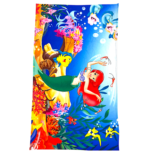 Erkek Çocuk Denizaltı Surfer Desenli Panço Havlu / Kapüşonlu