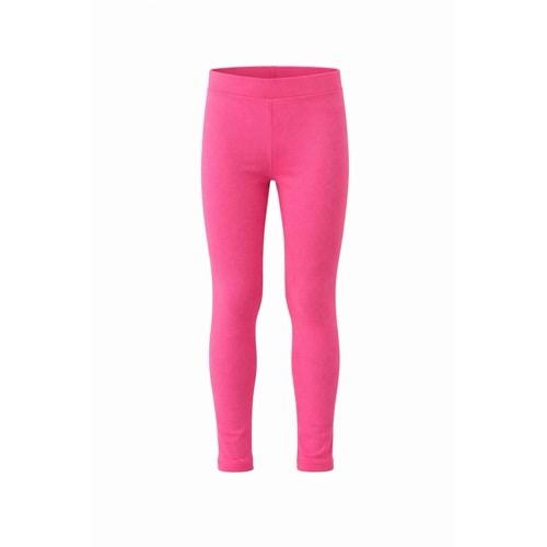 Kız Çocuk Neon Renk Tayt Yeni Sezon Pamuklu Yüksek Bel - NEON PEMBE - 13-14 YAŞ
