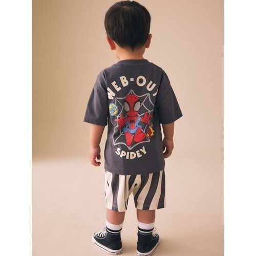 Sevimli Örümcek Alt Üst Takım Erkek Çocuk - KIRMIZI - 2-3 YAŞ