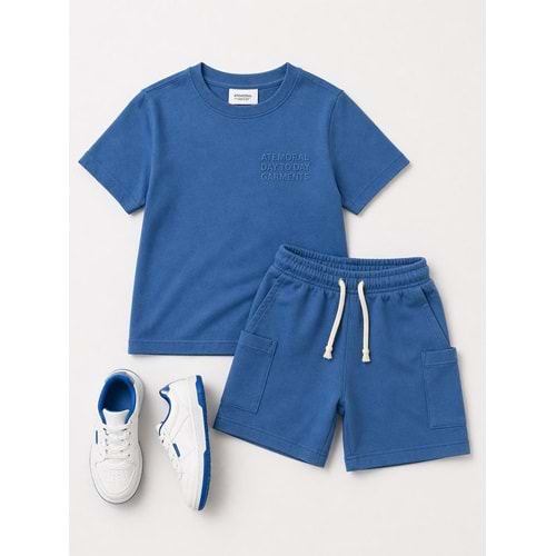 City Walk Erkek Çocuk Yeni Sezon Alt Üst Şort / T-Shirt Takım