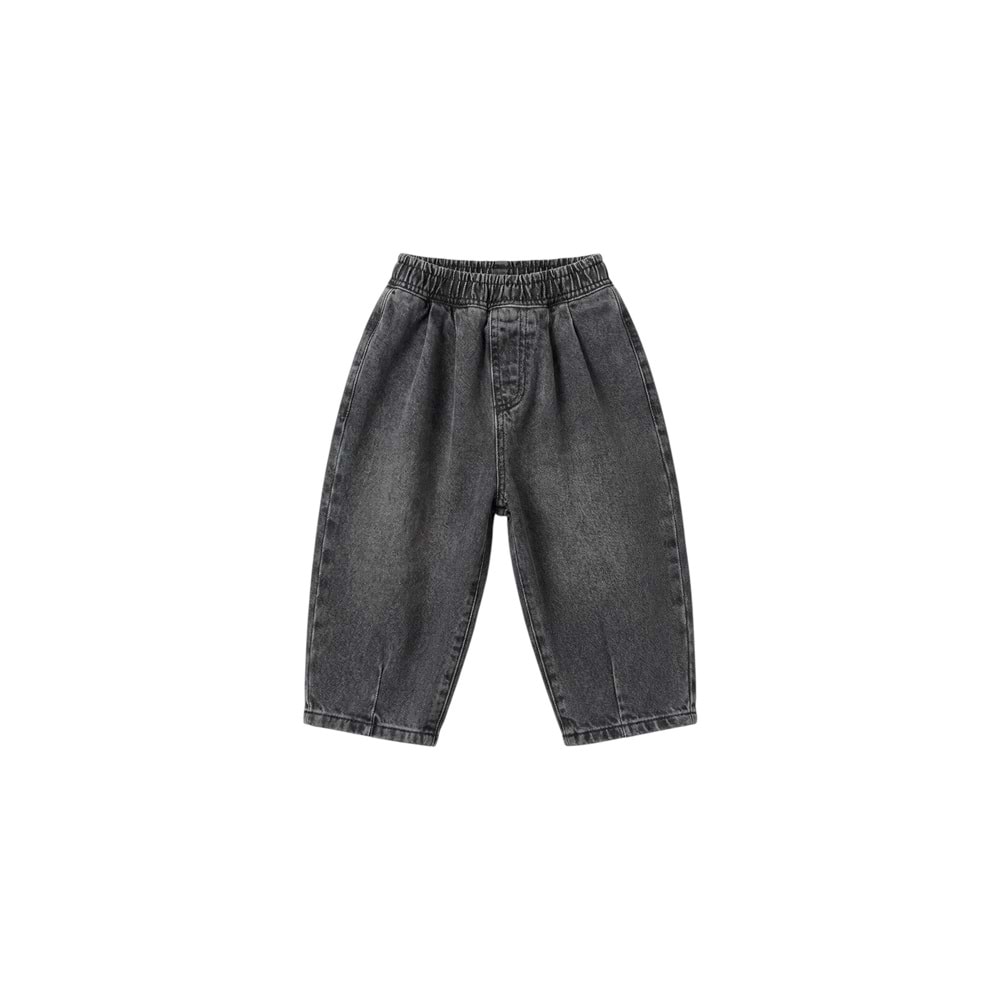 Yıkamalı Koyu Gri Pantolon - GRİ - 6-7 YAŞ - ST00313-GRİ-6-7 YAŞ