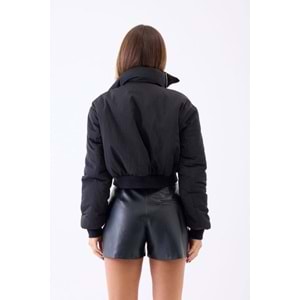 Fermuar Detaylı Tasarım Mont