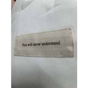 Ekru Renk Slogan Yazı 3 iplik Şardonlu Alt Üst Takım