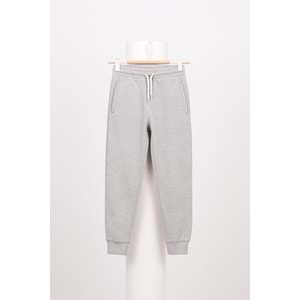 Gri Melanj Bel Lastikli Eşofman Altı / Jogger - GRİ - 5-6 YAŞ - ST00574-GRİ-5-6 YAŞ