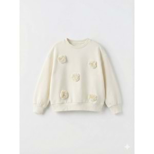 Güllü Kem Renk Sweatshirt