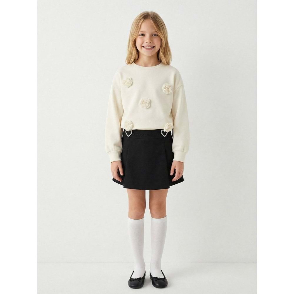 Güllü Kem Renk Sweatshirt