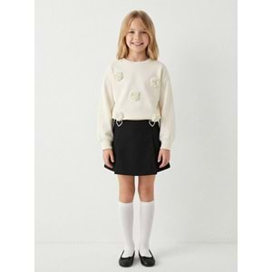 Güllü Kem Renk Sweatshirt