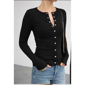 Çıtçıt Kapamalı Tasarım Body / Bluz